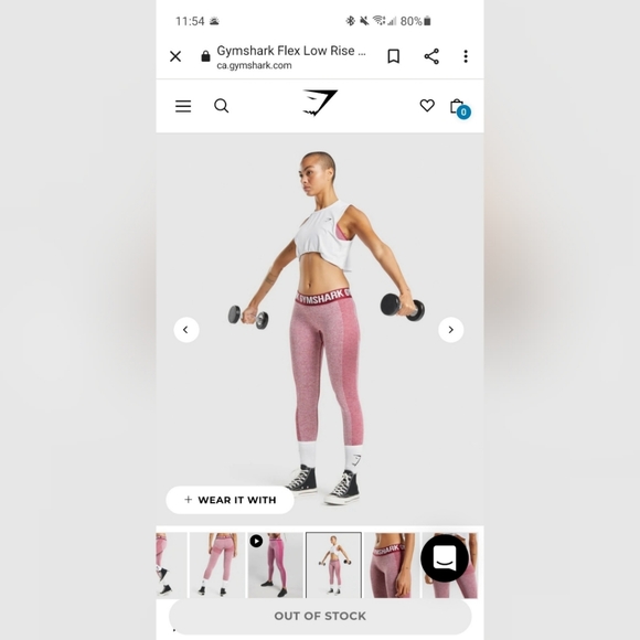 Gymshark Flex Low Rise Leggings - Picture 8 of 8